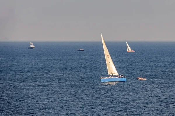 Moda Istanbul Turkey June 2019 Marmara Sea Landscape Seascape Moda — стоковое фото