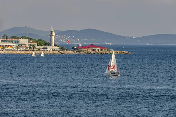 Moda Istanbul Turkey June 2019 Marmara Sea Landscape Seascape Moda — Stock Photo, Image