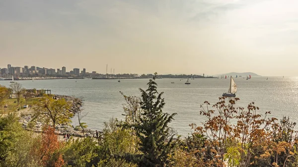 Moda Istanbul Turkey June 2019 Marmara Sea Landscape Seascape Moda — Stock Photo, Image