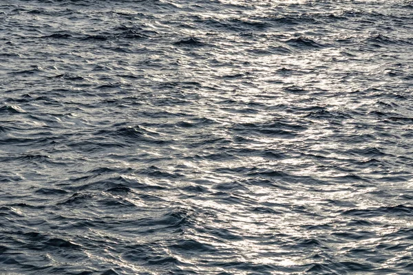 Mer Ondulée Saison Hivernale — Photo