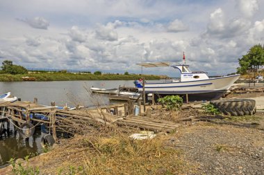Riva, beykoz, İstanbul, Hindi 2019. Riva, İstanbul 'un tatil köyü. Yaz mevsiminde yeşil doğa ve doğal güzelliklerle Riva 'dan şehir manzarası ve manzara.