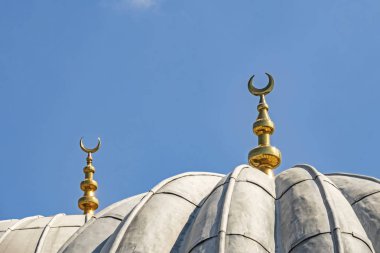 Florya, İstanbul, Hindi 2019. Florya bölgesindeki sahte cami kubbesi..