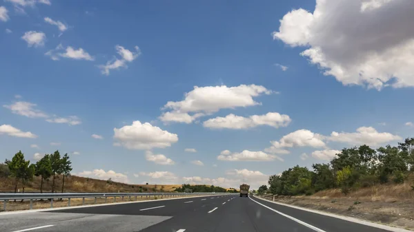 Thrace Truthahn 2019 Blick Von Der Autobahn Zwischen Grüner Natur — Stockfoto