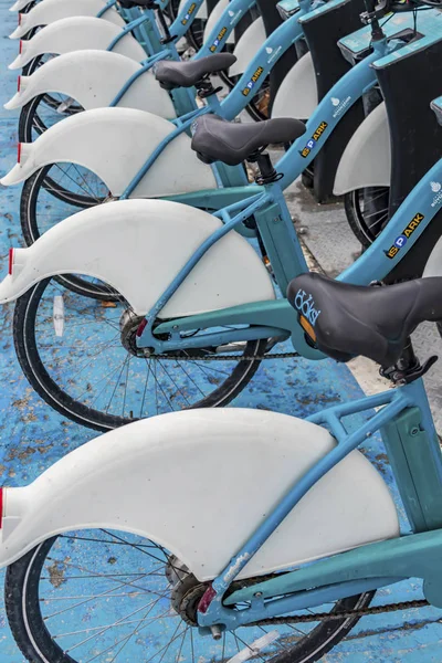 Istanbul Dinde 2020 Smart Bike Sharing System Pour Transport Entre — Photo