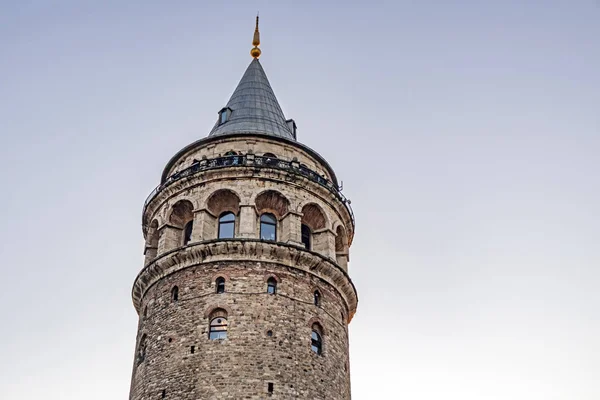 Beyoglu Istanbul Turkei Januar 2020 Aussenansicht Istanbul Historische Und Touristische — Stockfoto