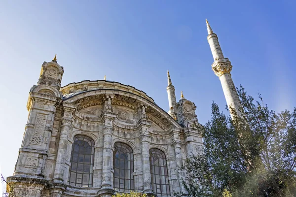 Vagy Takoy Isztambuli Pulyka Január 2020 Ortakoy Mecset Ortaky Móló — Stock Fotó
