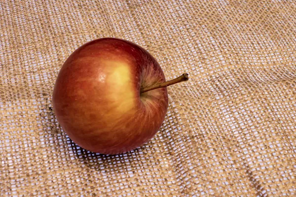 Nahaufnahme Bereit Rote Äpfel Auf Hintergrund Essen — Stockfoto