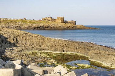 Rumelifeneri, İstanbul, Türkiye-26 Ocak 2020. Rumelifeneri, İstanbul 'un Saryer ilçesinde yer alıyor. Boğazın en kuzeybatısında yer alan bir kıyı köyüdür..