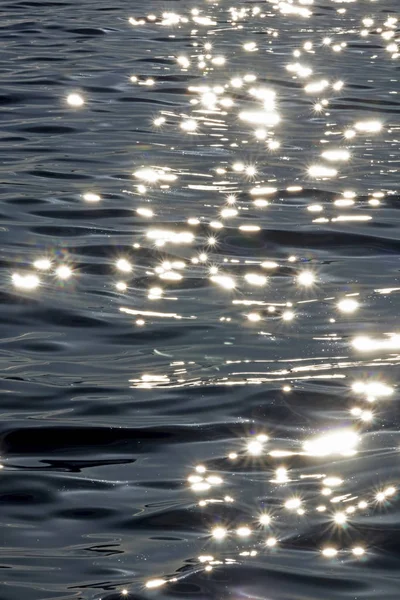 Evening Sun Sparkles Sea — 스톡 사진