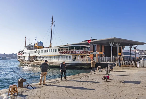 Istanbul Turquie Février 2020 Lignes Ville Ferry Pour Transport Passagers — Photo