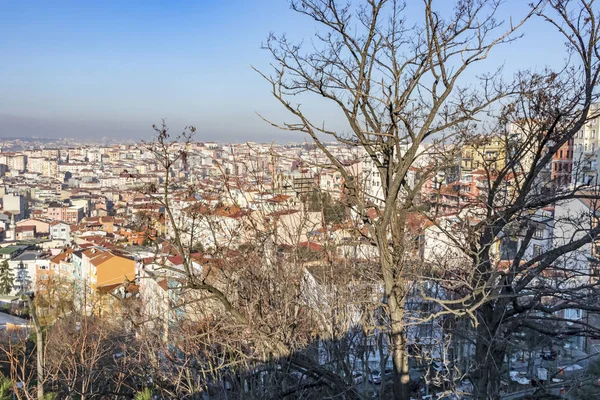 Istanbul Turkey Fefebruary 2020 View Kasimpasa One Oldest Settlements Istanbul — стоковое фото