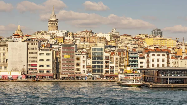 Istanbul Peru Fevereiro 2020 Dream City Europe Asia Historical Buildings — Fotografia de Stock