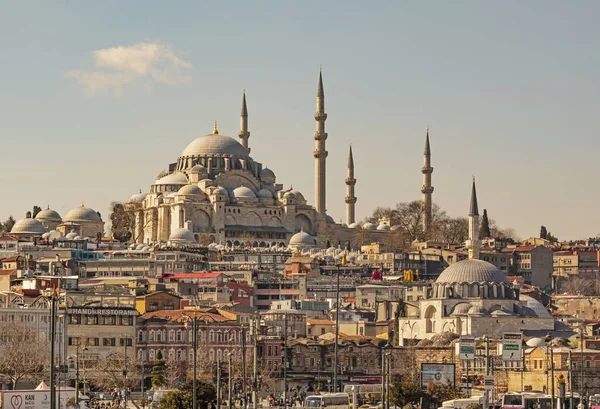 Istanbul Kalkon Februari 2020 Dream City Mellan Europa Och Asien — Stockfoto