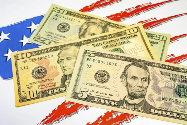 United States Dollar Most Widely Used Currency World — Stock Photo, Image