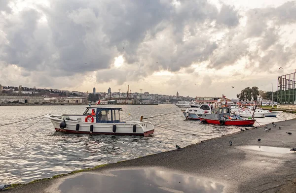 Balat Istanbul Kalkoen Mars 2020 Gouden Hoorn Ook Bekend Onder — Stockfoto