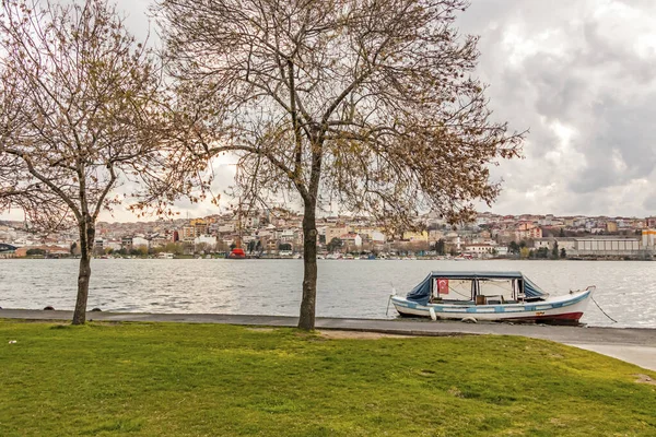 Balat Istanbul Kalkoen Mars 2020 Gouden Hoorn Ook Bekend Onder — Stockfoto