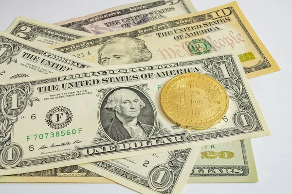 Banknotların arka planındaki şifreli para birimlerini kapat