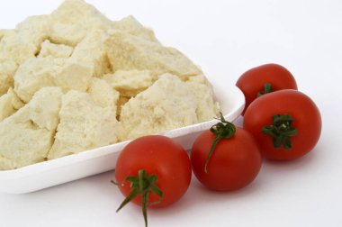 Yeni tulum peyniri ve görsel stok fotoğraf