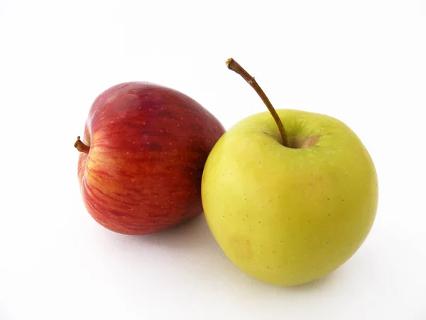 Meilleures photos de pommes rouges vertes et jaunes pour une vie saine — Photo