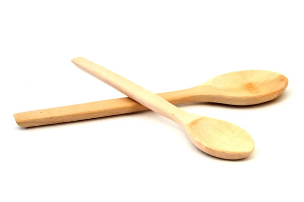 The large wooden spoon — Stock Photo, Image