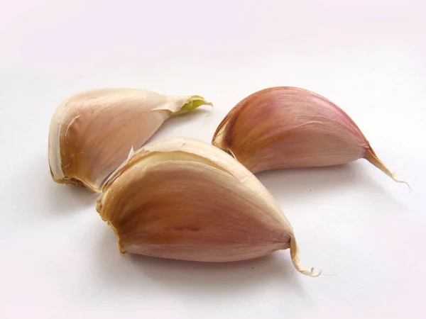 Single and multiple garlic macro stock pictures — Stock Photo, Image