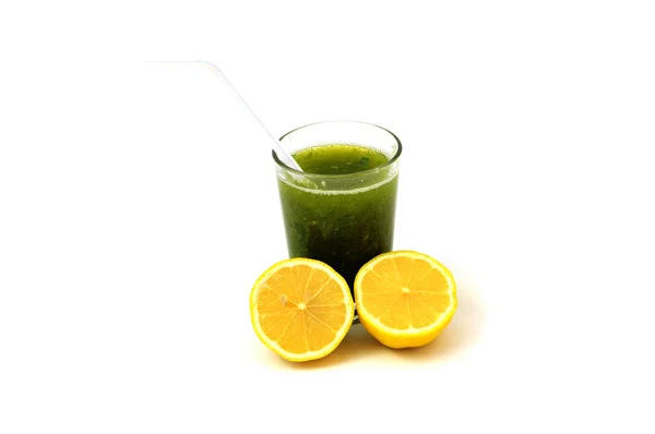 Prezzemolo e succo di limone — Foto Stock