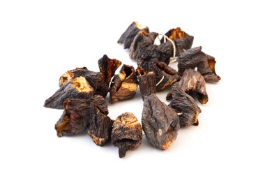 Doğal olarak kurutulmuş patlıcan resimleri