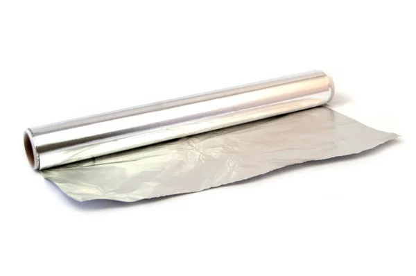 Aluminiumfolie för kök — Stockfoto