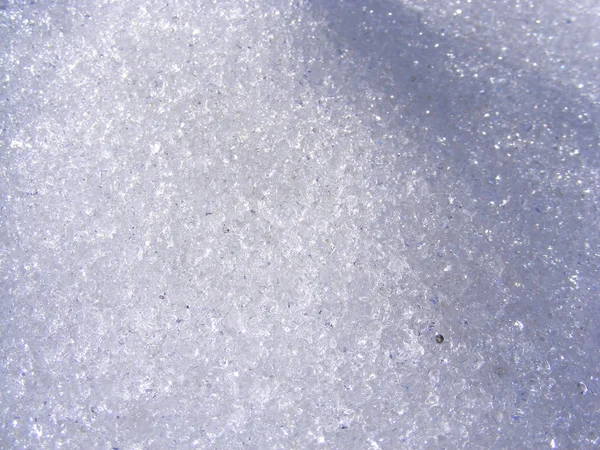 Νέες εικόνες Crystallized χιόνι — Φωτογραφία Αρχείου