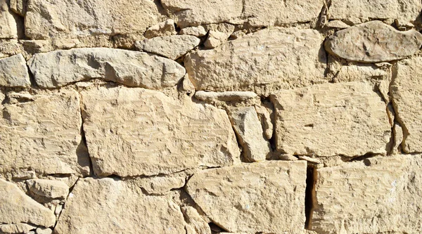 元編まれた石の壁の絵画、石の壁のパターン、石の壁のイメージ, — ストック写真