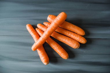 Çeşitli boyutlarda, sadece havuç resim turuncu havuç