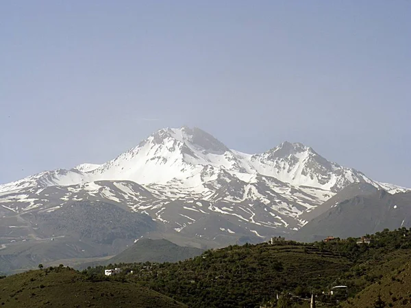 Zdjęcia góry Erciyes z Turcji, fotografie góry erciyes lato — Zdjęcie stockowe