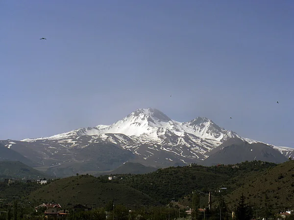 Zdjęcia góry Erciyes z Turcji, fotografie góry erciyes lato — Zdjęcie stockowe