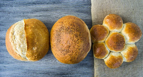 なパン 焼きたてのパン トルコのパンの種類 — ストック写真