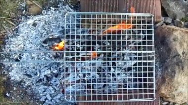 Soba Barbekü, Barbekü ızgara tava soba barbekü et pişirmek için,