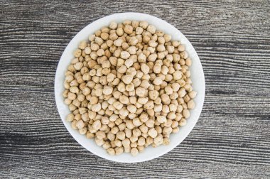 yemek için iyi bir fikir kuru nohut Yemeği, Kuru nohut, Kuru nohut plaka pişirmeye hazırdır,