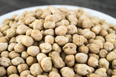 yemek için iyi bir fikir kuru nohut Yemeği, Kuru nohut, Kuru nohut plaka pişirmeye hazırdır,