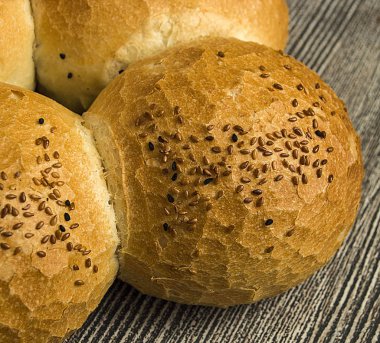 çok taze kahvaltı susam ekmek, ekmek, farklı türleri harika ekmek,