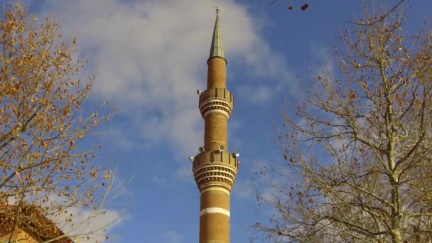 Historical Religious Hac Bayram Veli Tomb Muslims — Stock Video