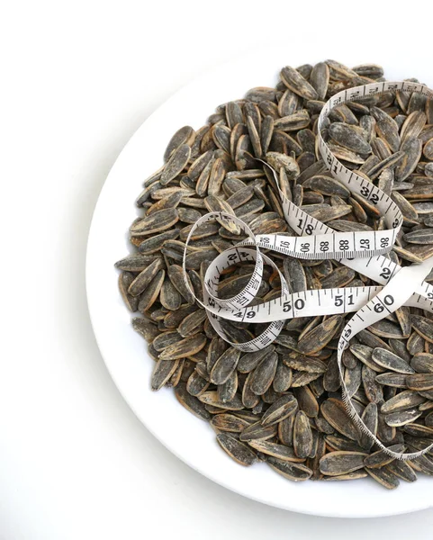 dry roasted and salted sunflower seeds quickly gain unhealthy weight,