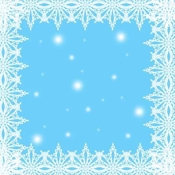 Vánoční vzorek na modrém pozadí — Stock fotografie