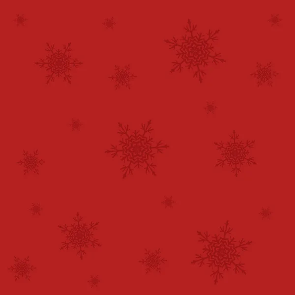 Weihnachten Muster auf dem roten Hintergrund — Stockfoto