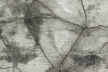 Kırık beton yüzey closeup arka plan veya doku.