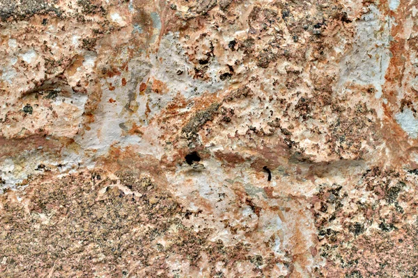 Achtergrond van steen bruin muur textuur foto. — Stockfoto