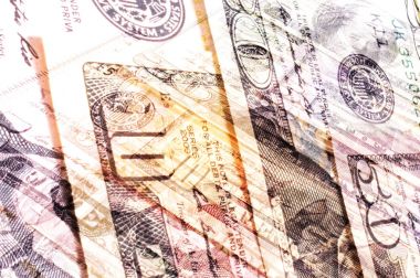 Soyut dolarlarına farklı mezhepleri arka plan.