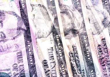 Soyut dolarlarına farklı mezhepleri arka plan.