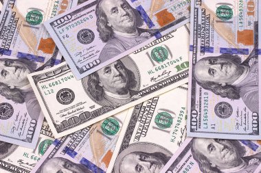 Yüz arka plan eski ve yeni para.