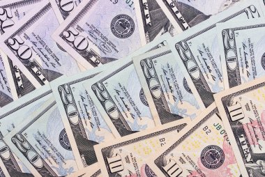 soyut para bize dolar farklı mezheplerin arka plan.