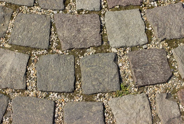 Old Vintage Sidewalk Stone Background Texture — Stock Photo, Image