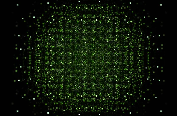 概念設計のための緑の抽象パターン背景 幾何学線型パターン — ストック写真